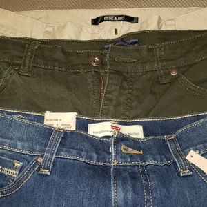 Levi, Bandolino womens jean lot